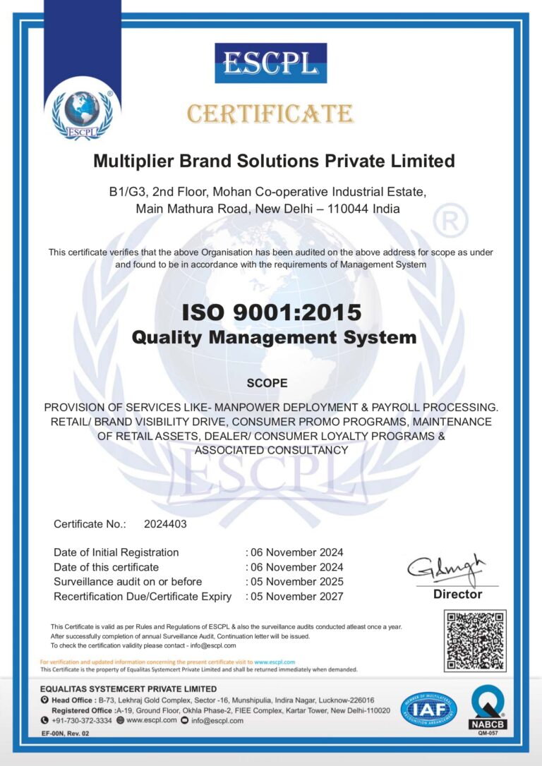 ISO Certificate 2024